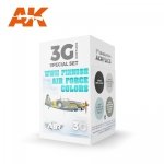 AK Interactive AK11739 WWII FINNISH AIR FORCE COLORS 4x17 ml