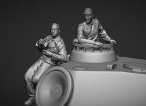 Panzer Art FI35-109 Normandy “Panther” crew set 1/35