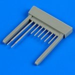 Quickboost QB48591 LaGG-3 series 7-11 gun barrels and pitot tube ICM 1/48