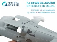 Quinta Studio QP48053 Ka-52 Exterior (Zvezda/Quinta Models) 1/48