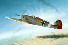 Trumpeter 02293 Messerschmitt Bf 109F-4/Trop (1:32)