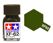 Tamiya XF62 Olive Drab (80362) Enamel Paint