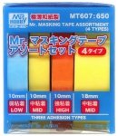 Mr.Hobby MT-607 Mr. Masking Tape Assortment