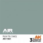 AK Interactive AK11831 RLM 78 (1942) – AIR 17ml