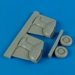 Quickboost QB72328 Ju 87G Stuka correct spatted undercarriage 1/72