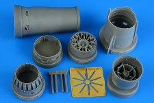 Aires 2269 MiG-21MF fighter bomber fishbed J exhaust nozzle - op. 1/32 Trumpeter