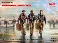 ICM 32104 USAAF Pilots (1941-1945) 3 figures 1/32