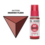 AK Interactive AK17056 REDDISH FLESH – QUICK GEN COLOR 18ml