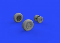 Eduard 632136 F/ A-18E wheels REVELL 1/32