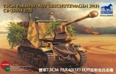 Bronco CB35004 7,5cm PaK40(SF) auf Geschutzwagen 39(f) Marder I