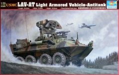 Trumpeter 00372 USMC LAV-AT Light Armored Vehicle Antitank (1:35)