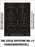 Montex SM32026 Spitfire Mk I-V REVELL/HASEGAWA