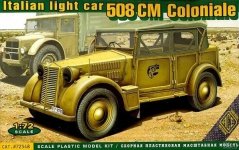 ACE 72548 Italian light military vehicle 508 CM Coloniale (1:72)