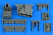 Aires 4838 Harrier GR.1/GR.3 wheel bay 1/48 KINETIC