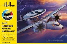 Heller 58302 Starter Kit - E-2C Hawkeye Marine Nationale 1/72