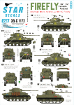 Star Decals 35-C1172 Sherman Firefly 1/35