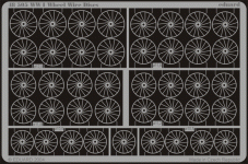Eduard 48505 WWI Wheel Wire Discs 1/48