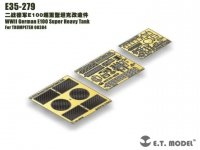 E.T. Model E35-279 WWII German E100 Super Heavy Tank For TRUMPETER 00384 1/35