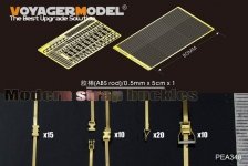 Voyager Model PEA348 Modern strap buckles (GP) 1/35