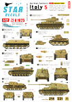 Star Decals 72-A1025 German tanks in Italy # 5. Cassino 1944. 1/72