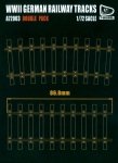 T-Model A72003 WWII German Railway Tracks - SINGLE PACK 1/72