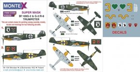 Montex K32232 Bf 109G-2 & G-2/R-6 1/32