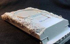 Panzer Art RE35-400 British Sherman III hull with hessian net 1/35