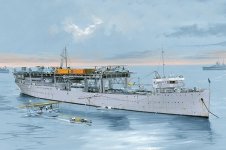 Trumpeter 05632 USS Langley AV-3 1/350