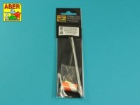 Aber 35L-120 105mm D1504 L/44 barrel with muzzle brake for Israeli Sherman M51 1/35