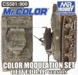Gunze Sangyo CS-581 - Color Modulation Set Olive Drab