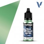 Vallejo 77114 Dusken Green - True Metallic Metal - Light 18ml