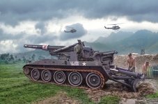 Italeri 6574 M110 Self Propelled Howitzer 1/35