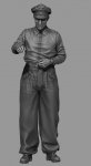 Panzer Art FI35-144 Waffen-SS tank officer summer dress 1/35