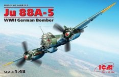 ICM 48232 Ju 88A-5 WWII German Bomber (1:48)