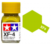 Tamiya XF4 Yellow Green (80304) Enamel Paint