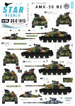 Star Decals 35-C1015 French AMX-30 B2 1/35