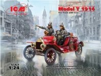 ICM 24017 Model T 1914 Fire Truck with Crew (1:24)