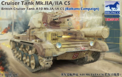 Bronco CB35151 British Cruiser Tank A10 Mk. IA/IA CS Cruiser Tank Mark IIA/IIA CS (Balkans Campaign) (1:35)