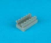 Quickboost QB48063 Spitfire F Mk. 22/24 exhaust  AIRFIX / EDUARD 1/48