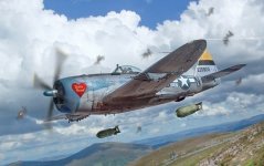 Italeri 2835 P-47D Thunderbolt 1/48