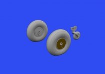 Eduard 648835 Anson Mk. I wheels AIRFIX 1/48