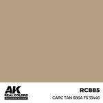 AK Interactive RC885 CARC Tan 686A FS 33446 17 ml