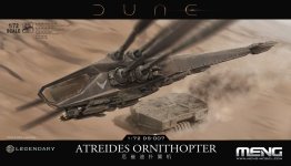 Meng Model DS-007 Dune Atreides Ornithopter 1/72