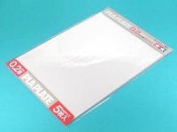 Tamiya 70126 Pla-plate 0.2mm 364x257mm 5 pcs