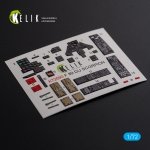 KELIK K72090 F-89 D/J Scorpion interior 3D decals for Revell kit 1/72