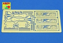 Aber 35A116 Additional accessories for U.S. vehicles like: tools, rifle and jerry can racks (1:35)
