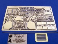 Aber 35185 German medium tank Pz.Kpfw. IV, Ausf. D - vol.1 - basic set (1:35)