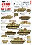 Star Decals 72-A1001 Battle for Berlin '45 1 1/72