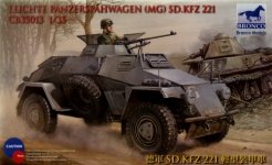 Bronco CB35013 Sdkfz 221 Armored Car