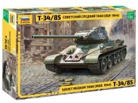 Zvezda 3687 T-34/85 Soviet Medium Tank 1/35